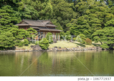 浜離宮恩賜庭園　東京都中央区浜離宮庭園 106771937