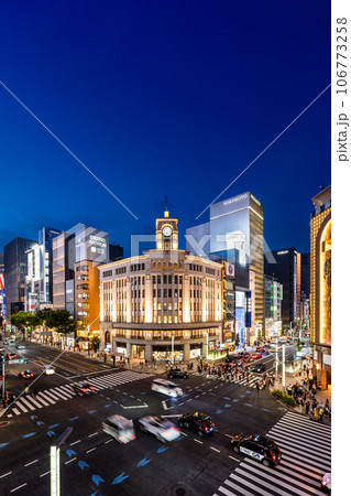 銀座の夜景 銀座の夜景 106773258