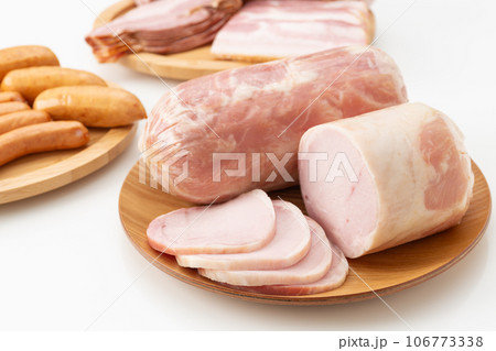 加工肉集合（ハム、ベーコン、ソーセージ） 106773338