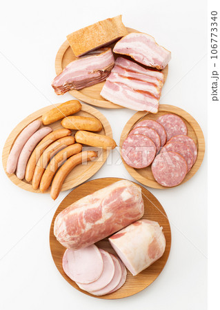 加工肉集合（ハム、ベーコン、ソーセージ） 106773340