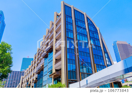 【東京の都市風景】麻布台ヒルズ周辺の都市風景 106773843