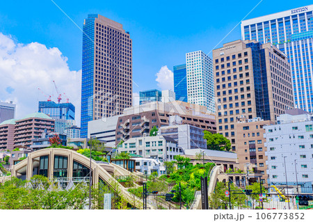 【東京の都市風景】麻布台ヒルズ周辺の都市風景 【東京の都市風景】麻布台ヒルズ周辺の都市風景 106773852