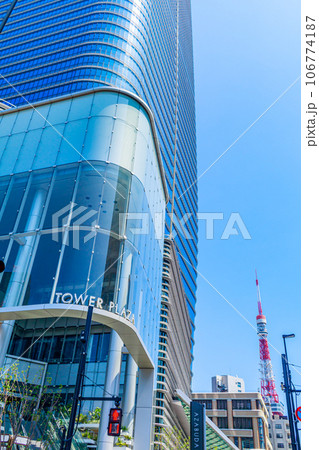 【東京の都市風景】麻布台ヒルズ周辺の都市風景 106774187