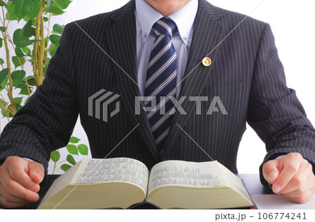 凛々しい男性弁護士 凛々しい男性弁護士 106774241