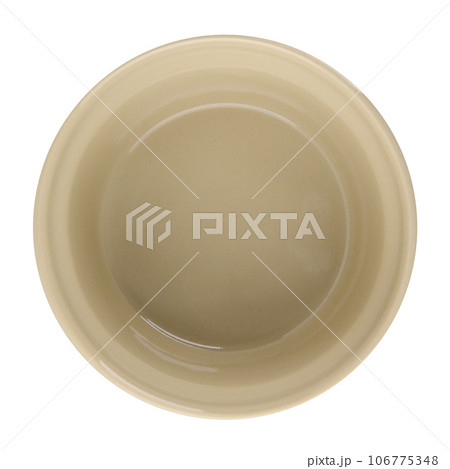 Beige ceramic bowl Beige ceramic bowl 106775348