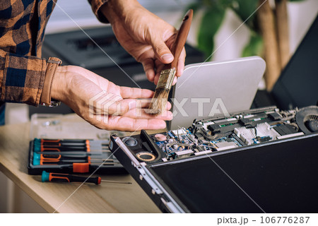 dust inside the computer 106776287