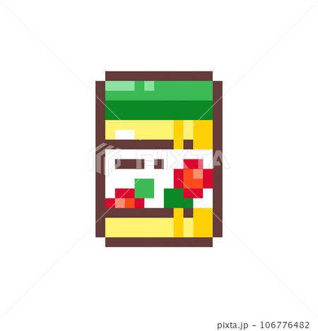 Pixel Art Mayonnaise Jar. Retro 8 bit Style Classic Jar of Mayo Illustration. Ideal for Sticker, Retro Decorative Element, Game Asset, Emoji, Patch or Cute Geek Avatar. Pixel Art Mayonnaise Jar. Retro 8 bit Style Classic Jar of Mayo Illustration. Ideal for Sticker, Retro Decorative Element, Game Asset, Emoji, Patch or Cute Geek Avatar. 106776482