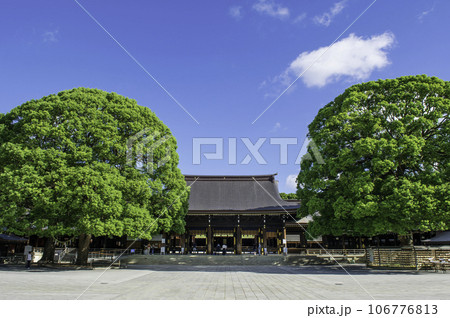 明治神宮 拝殿（外拝殿・内拝殿） materials digitalstage