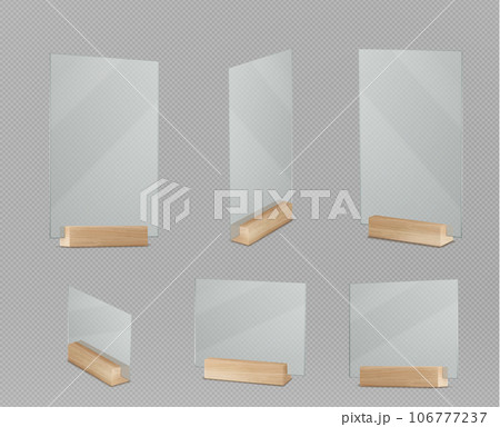 Set of 3D grass trophies on wooden base Set of 3D grass trophies on wooden base 106777237