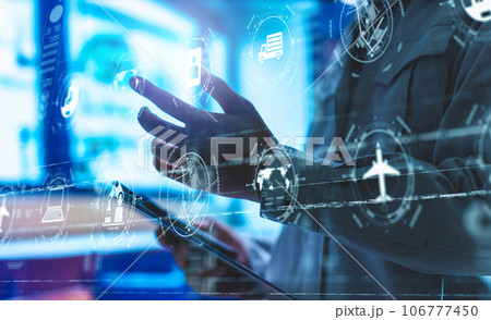 作業着の男性　ビジネス 106777450