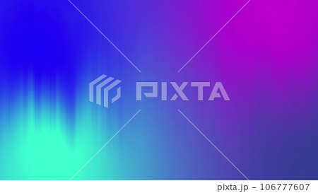 Light leaks and lens flares. Slow transition. Gradient background. Abstract blurred gradient mesh background in bright colors. 3D rendering . 106777607