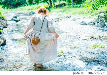 女性の清流アウトドア 女性の清流アウトドア 106778273