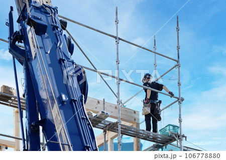 晴天の住宅建設のイメージ 晴天の住宅建設のイメージ 106778880