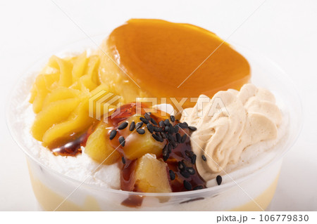 蜜いもプリンアラモード 106779830