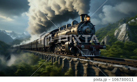 蒸気機関車爆走 106780011