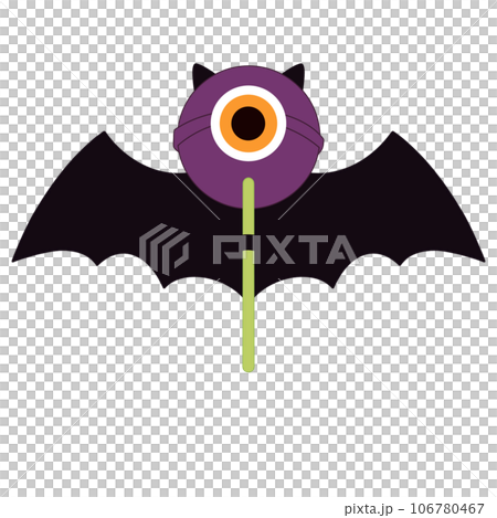 Halloween Bat Candy 106780467