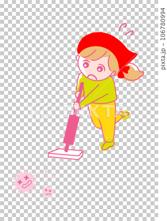 圖庫插圖: 春季大掃除圖標 圖庫插圖: 春季大掃除圖標 106780994