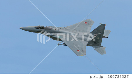 航空自衛隊第303飛行隊F-15イーグル旋回 航空自衛隊第303飛行隊F-15イーグル旋回 106782327