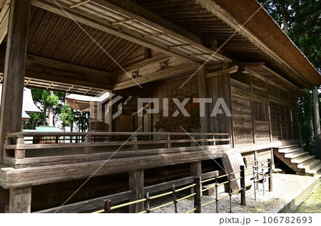 夏の世界遺産関山中尊寺　白山神社 106782693