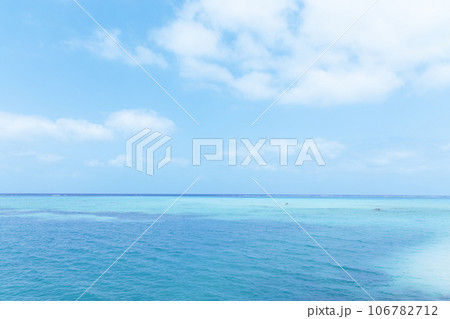 宮古島の青い海 106782712