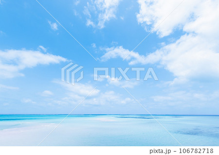 宮古島の青い海 宮古島の青い海 106782718