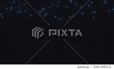 Abstract geometric background. Plexus mesh backdrop. 106784522