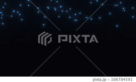 Abstract geometric background. Plexus mesh backdrop. 106784591