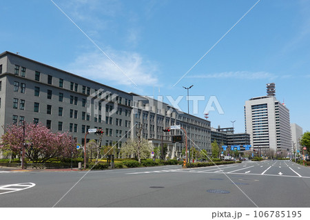 霞が関の財務省庁舎(東京都千代田区) 霞が関の財務省庁舎(東京都千代田区) 106785195
