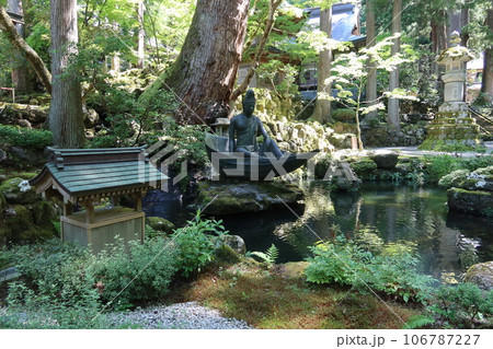 福井県吉田郡にある永平寺境内の風景 106787227