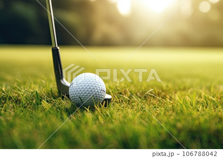 Putting the drive in the ball. Putting the drive in the ball. 106788042