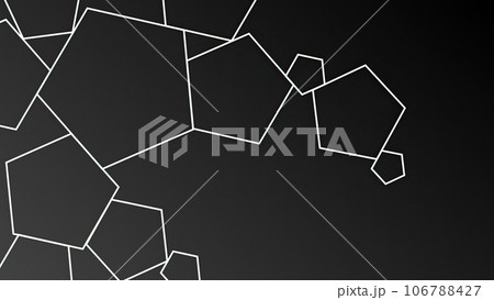 六角形の抽象的な背景イメージ 106788427