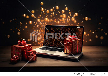 Online sales and shopping concept. Online sales and shopping concept. 106788503