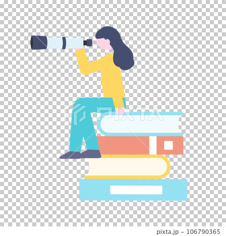 学びを探求する女性 106790365