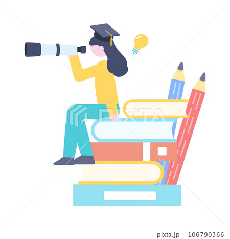 探求する学生 106790366