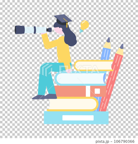 探求する学生 106790366