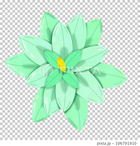 flower in a watercolor style 106791910