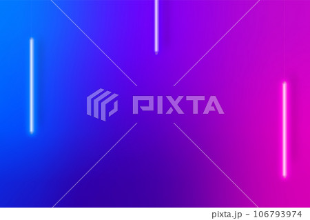 Realistic Neon Electric Lamps.  106793974