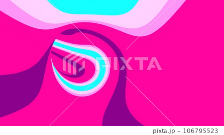 Colorful tunnel abstract for background. Colorful tunnel abstract for background. 106795523