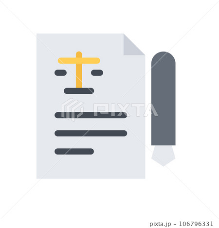 design vector image icons lawyer contact 106796331