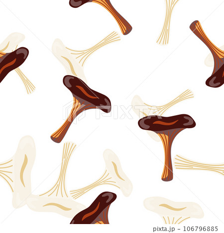 Toadstool mushrooms seamless pattern. Magical fly agaric wallpaper. Toadstool mushrooms seamless pattern. Magical fly agaric wallpaper. 106796885