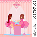 lady doing manicure in beauty salon 106797102