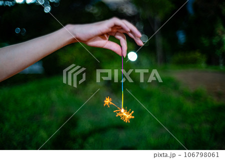 線香花火 106798061