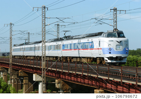 函館本線 豊幌ー江別 JR北海道 781系 L3編成(札幌) ライラック 函館本線 豊幌ー江別 JR北海道 781系 L3編成(札幌) ライラック 106798672