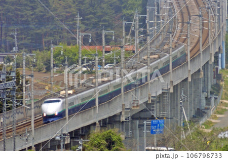 上越新幹線　上毛高原ー高崎　JR東日本　200系（新潟）　とき　たにがわ 106798733