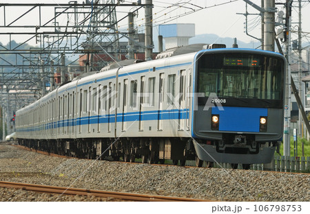 西武鉄道 池袋線 東飯能ー元加治 西武鉄道 20000系 20008 西武鉄道 池袋線 東飯能ー元加治 西武鉄道 20000系 20008 106798753