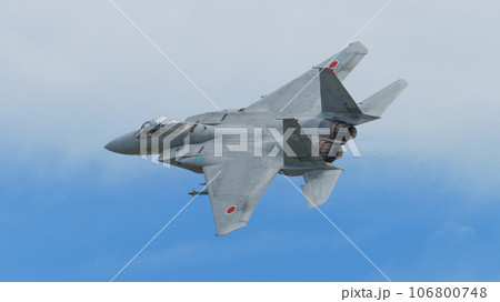 航空自衛隊第303飛行隊F-15Jイーグル旋回 航空自衛隊第303飛行隊F-15Jイーグル旋回 106800748