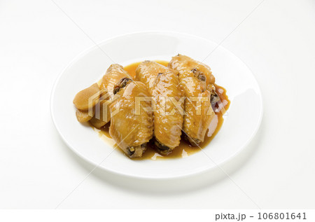 手羽先の甘辛照り焼き 手羽先の甘辛照り焼き 106801641