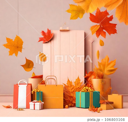 autumn Sale Blackground 106803108