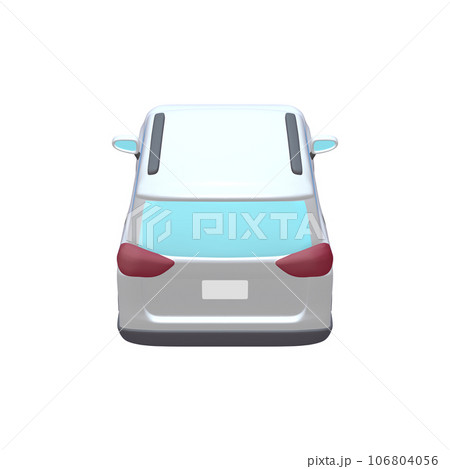 自動車のイラスト素材 デフォルメ SUV 白(1_n) 自動車のイラスト素材 デフォルメ SUV 白(1_n) 106804056