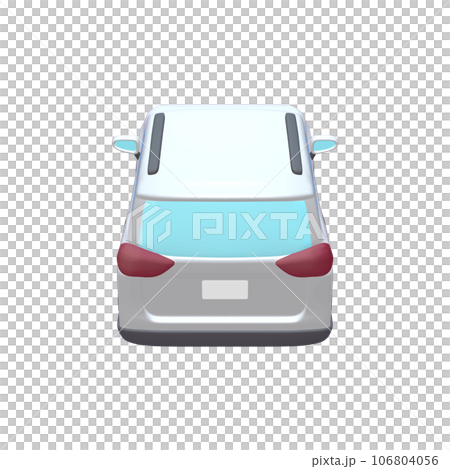 自動車のイラスト素材 デフォルメ SUV 白(1_n) 自動車のイラスト素材 デフォルメ SUV 白(1_n) 106804056